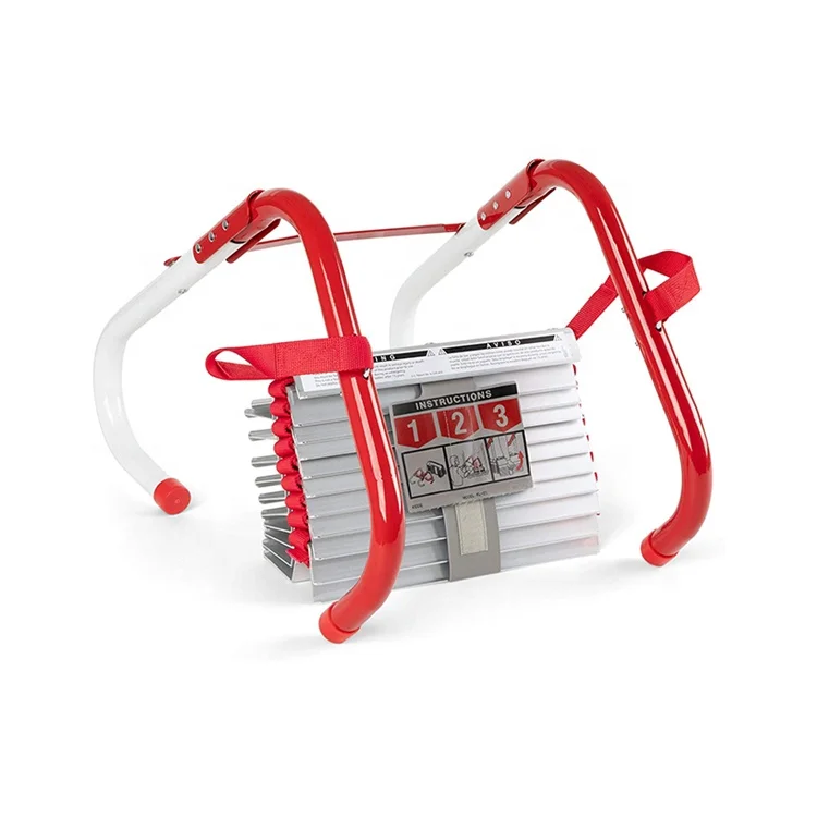 Firefighting Equipment self rescue climbing emergency fire escape ladder folding fire escape ladder