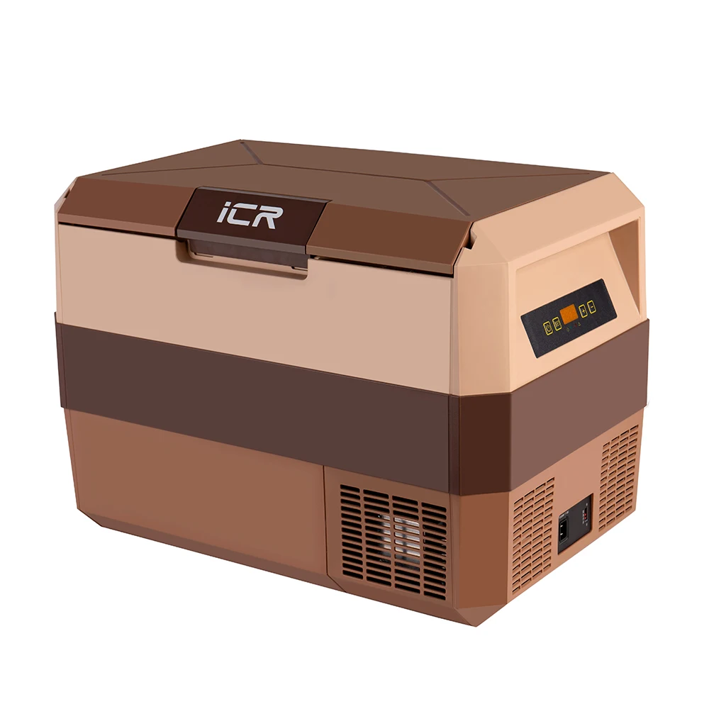 Portable Car Cooler Box Dc 12v 24v Compressor Refrigerator 28l Car Mini Fridge For Car Truck Outdoor