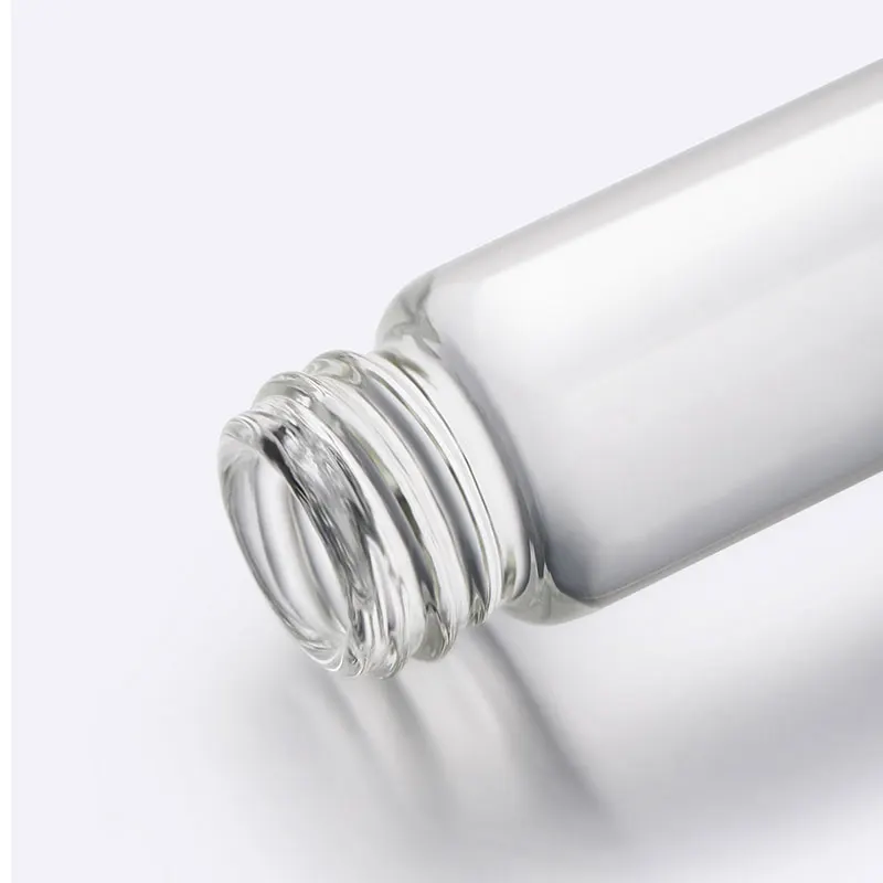 Оптовая продажа, косметическая упаковка, прозрачные роликовые бутылочки с оттенком для губ, 10 мл для масел