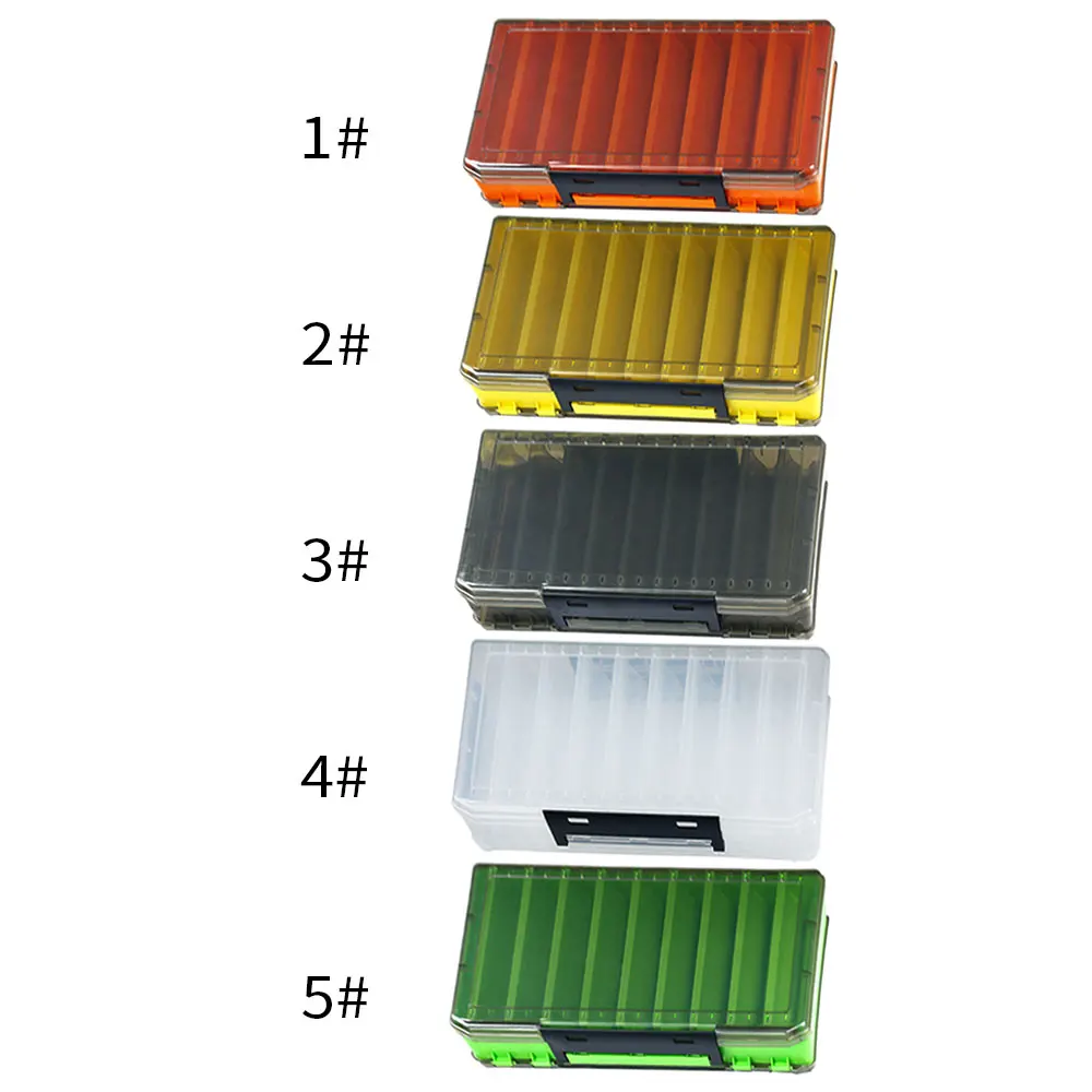 Thickened Fishing lure Box 34*21.5*5CM Squid Bait Lure Hook Boxes Storage Fishing Tackle