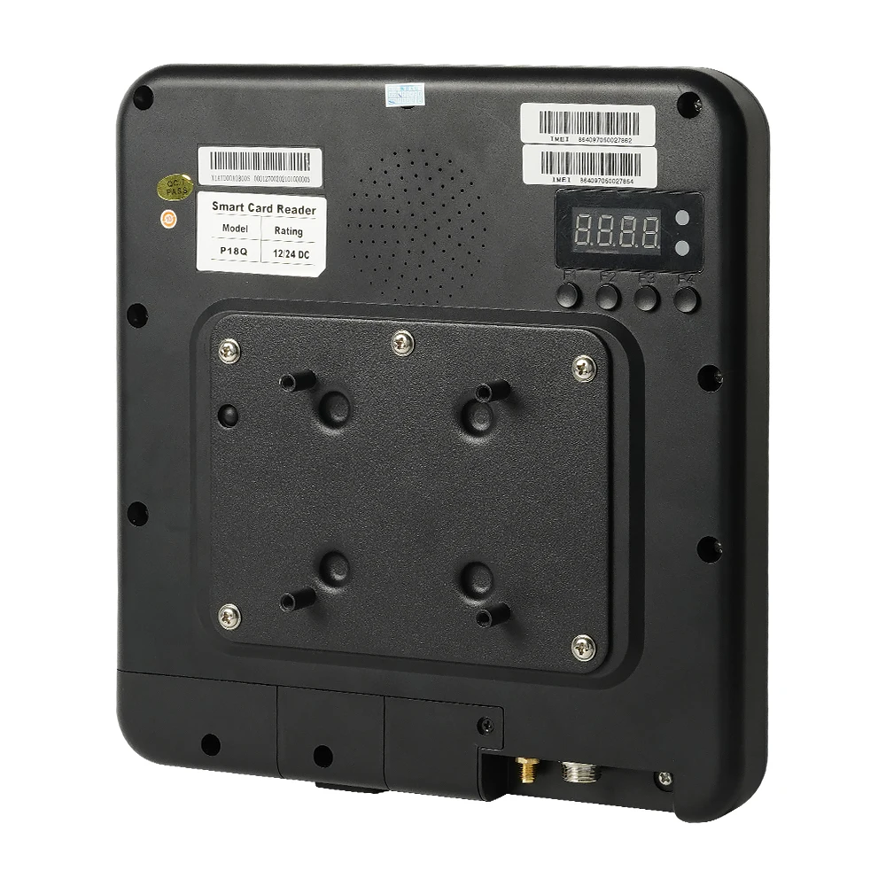 Android 9.0 QR Code Scanner Cashless Payment POS Card Reader NFC Bus Ticket Validator P18-Q