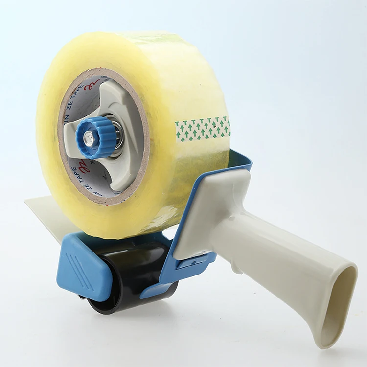 Best Selling Packaging Tape Dispenser Gun Heavy Duty White Core Tape Tube Cutter with Handle