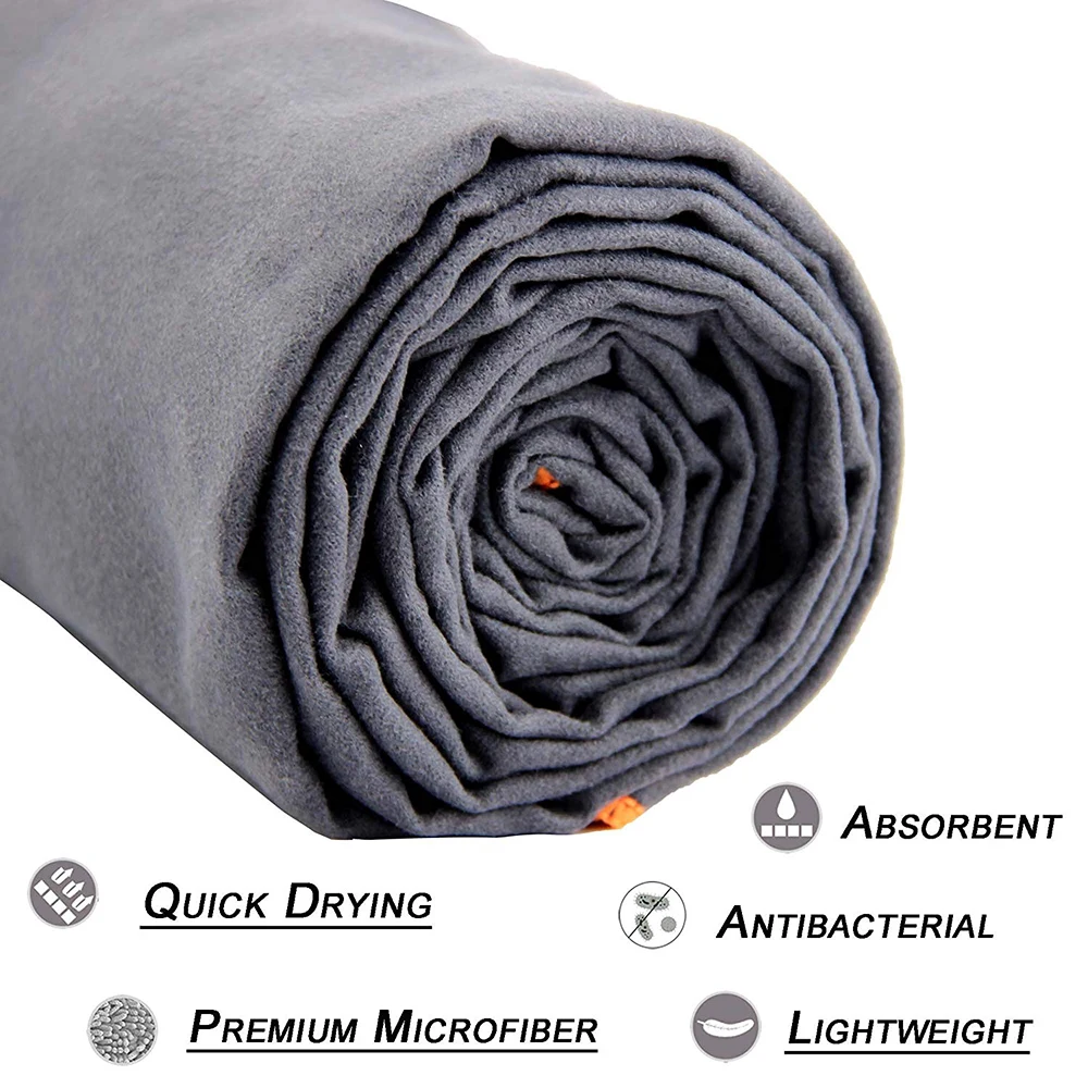 Customised quick-dry suede microfibre anti bacterial sport gym towel