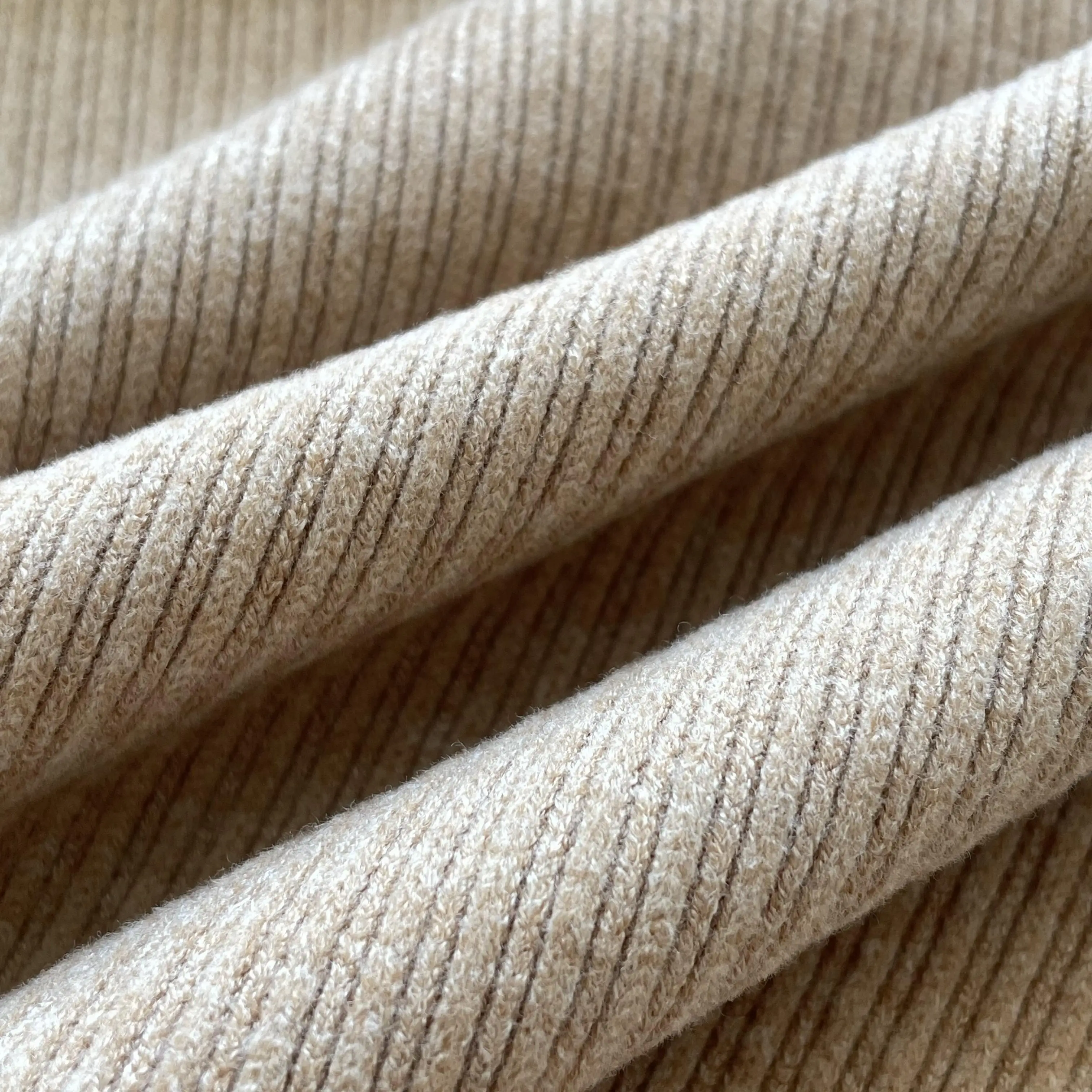 2024 China factory design knit jacquard blend cashmere wool fabric knitted fabric for garment