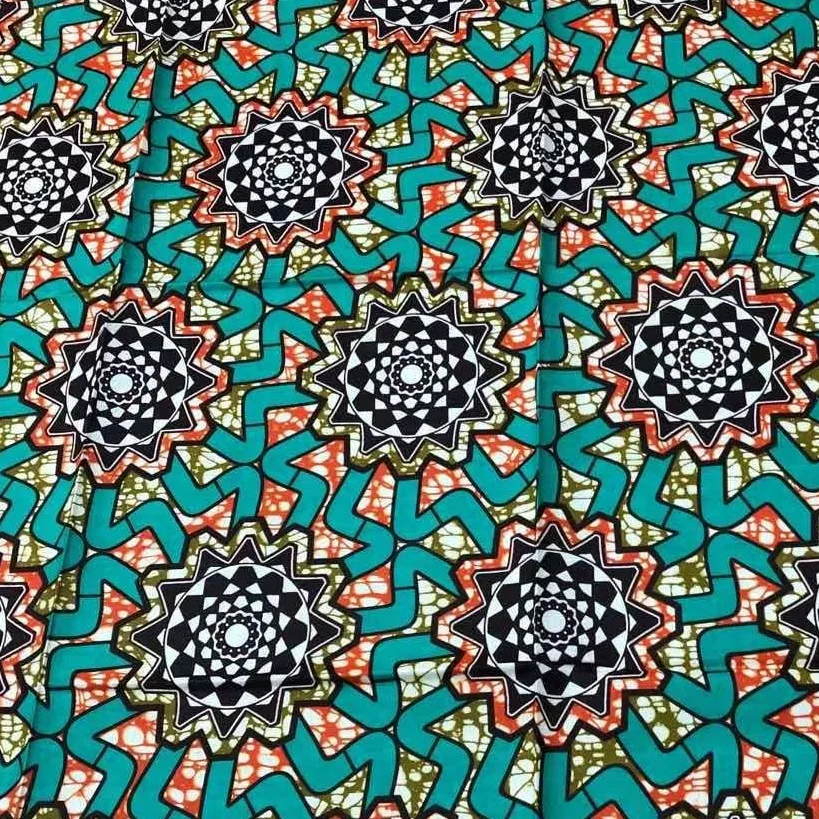 24S 100% cotton guaranteed real wax block african wax prints fabric for garment