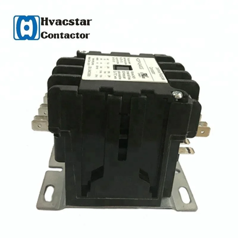 HVAC 4 Poles Electrical Magnetic Contactor Electronic Components Air Conditioning