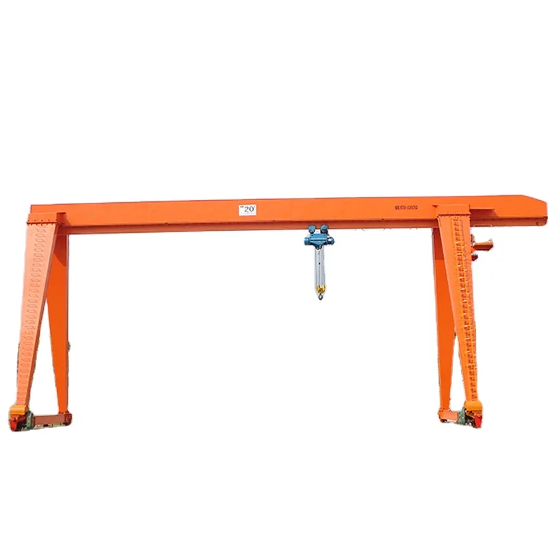 Best Price high Quality homemade gantry crane Electric Drive Wheel Type winch single girder 5ton 15ton 30ton Gantry Crane