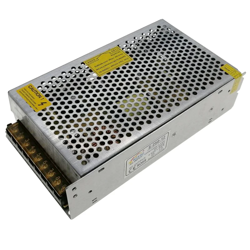 micro solar inverter 12v 20a Power supply 12 volt switching 220v 50hz Power Supply for cctv camera 250W SMPS