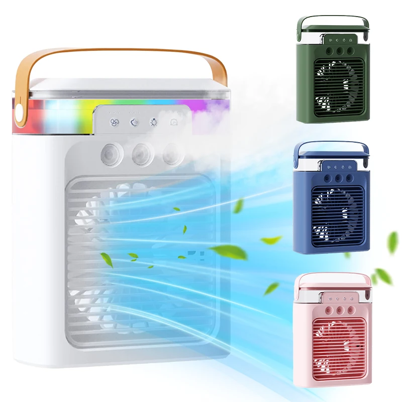 Personal Air Conditioner, Small Portable Air Conditioners, Evaporative Air Cooler Fan for Desk Bedroom Office Camping
