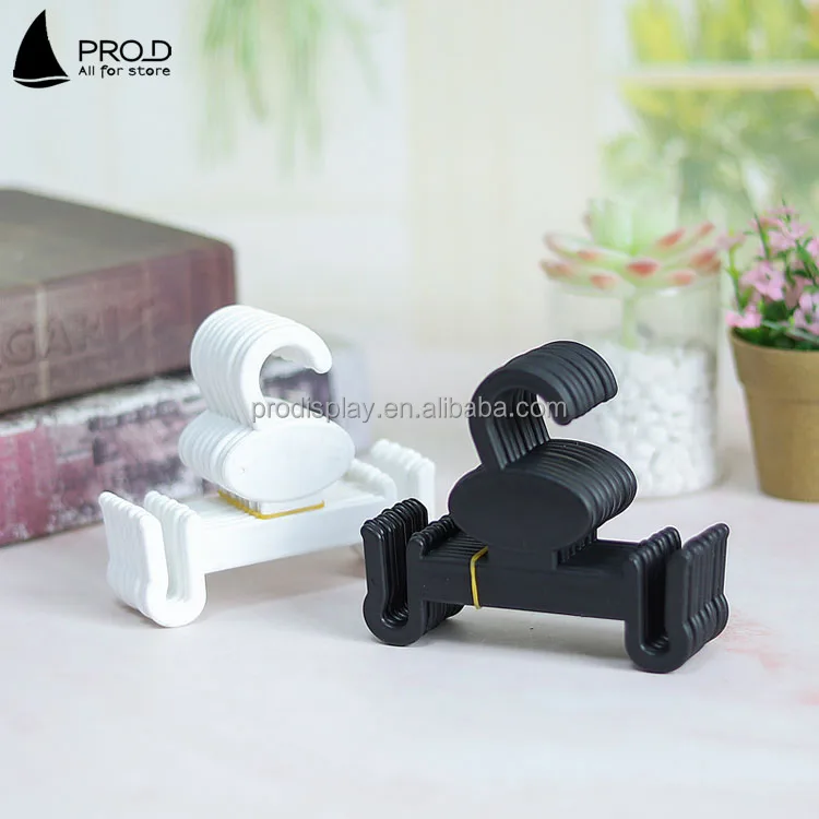 Supermarket slippers flip-flop display hook plastic shoe hangers for shops