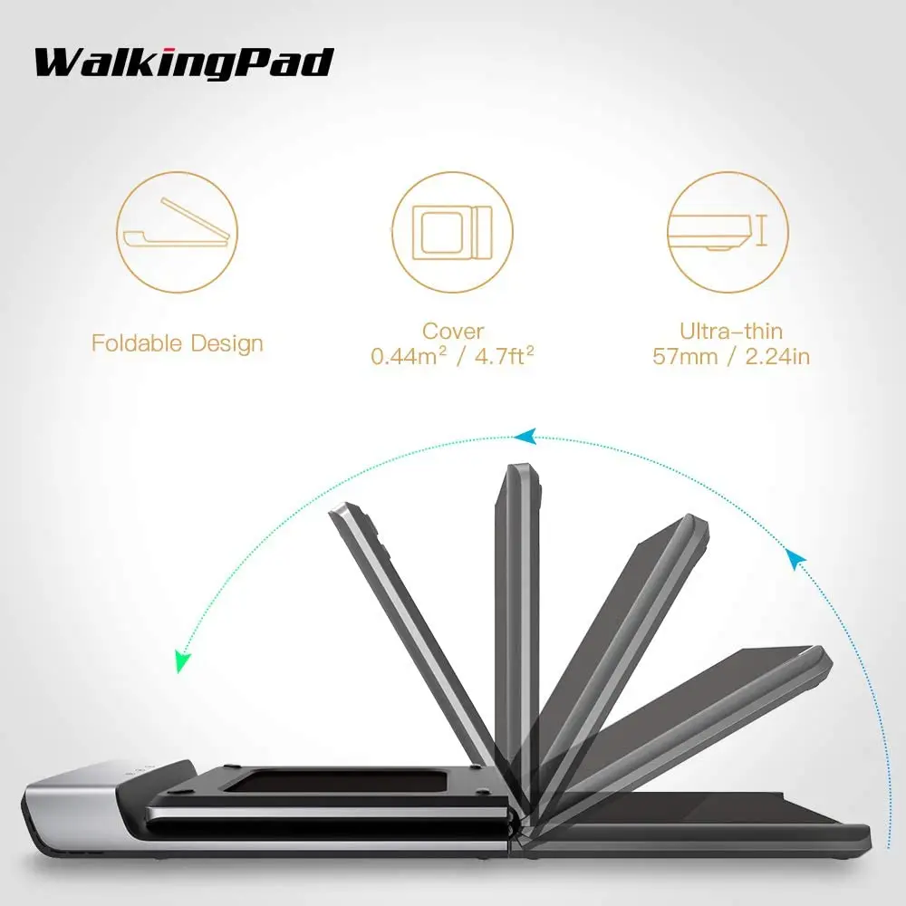 
New Xiaomi Mijiatreadmill Walkingpad A1 Foldable Training Apparatus Electric Walk Machine Aerobic Exercise Fitness Equipment 
