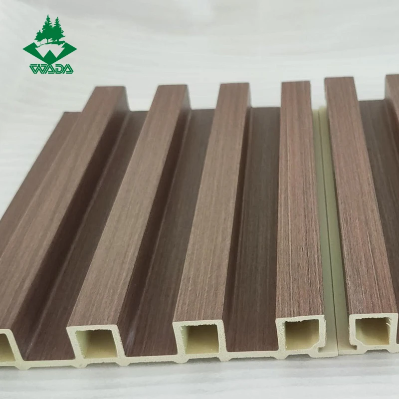 Eco friendly Fulted External WPC Wall Panels