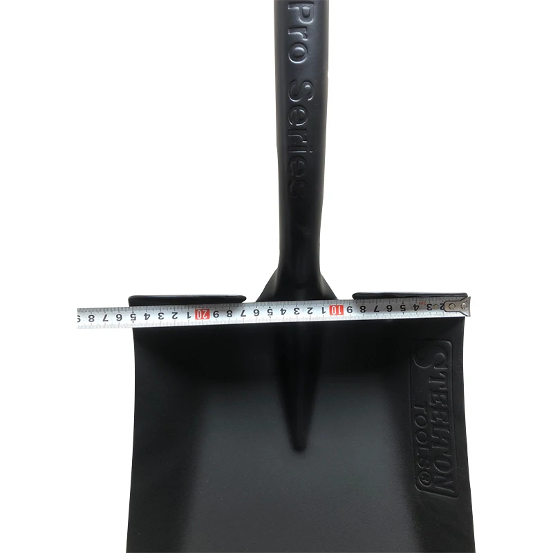 shovels digging farming Carbon metal Wooden Handle Tools Agricultural tools square flat shovel