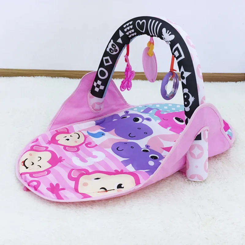 Maibeibi Functional Crawling Pad Baby Fitness Stand Newborn Baby Toys