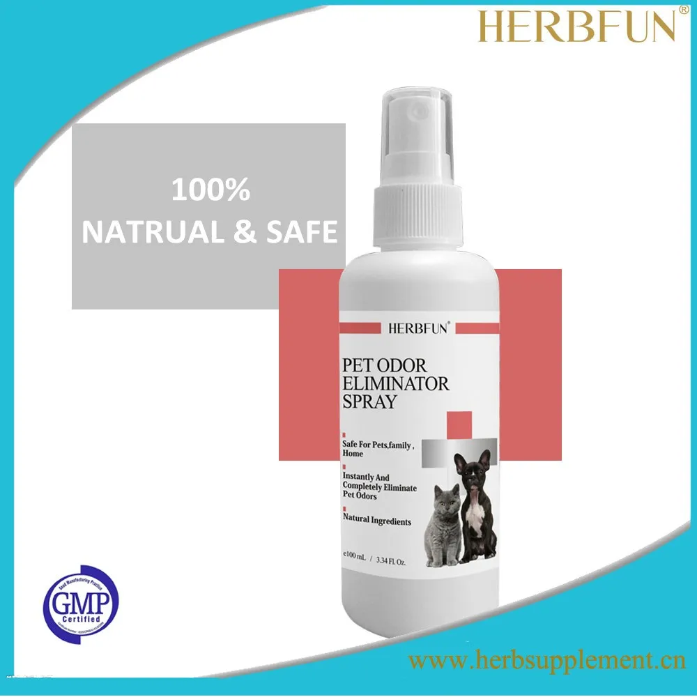Best Seller Pet Deodorizer Private Label Odor Remover Eliminator Pet Perfume Deodorant Spray