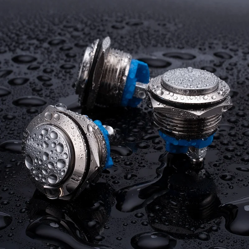 19mm Push Button Switch High Head Start On Off Momentary Push Button Switch ScrewFeet