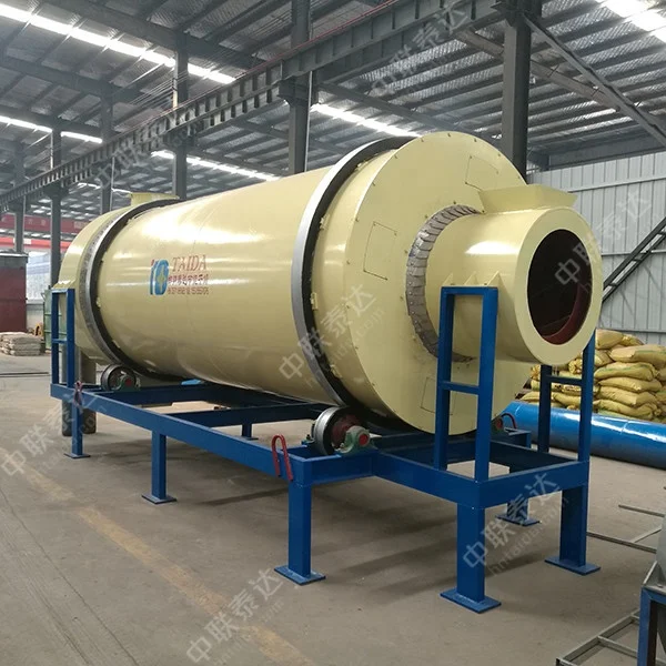 10MT/H Energy Saving TDLT Triple Pass Drum Dryer For Drying Silica Sand Quartz Mineral Feldspar Powder