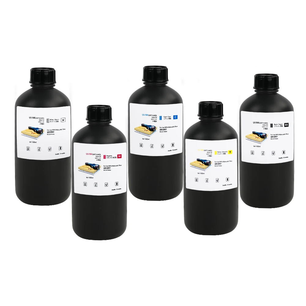7 Colors 1000ml LUS-120 LUS120 LUS 120 UV Curable Ink For Mimaki UJV55-320 SIJ-320UV JFX600-2513 JFX200-2513 JFX200-2513 EX