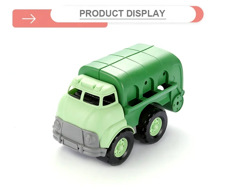 Fun Urban Cleaning Truck Diy Assemble Construction Plastic Toys Car
