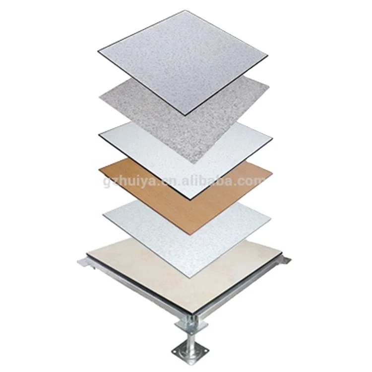 
Guangzhou MDF antistatic wood core panel access floor systems 