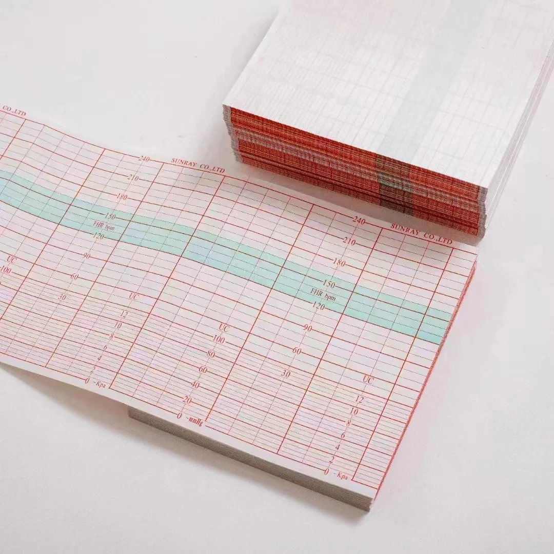 High-quality Medical 210mm*20m Recording Thermal Ecg Paper Roll For hospital