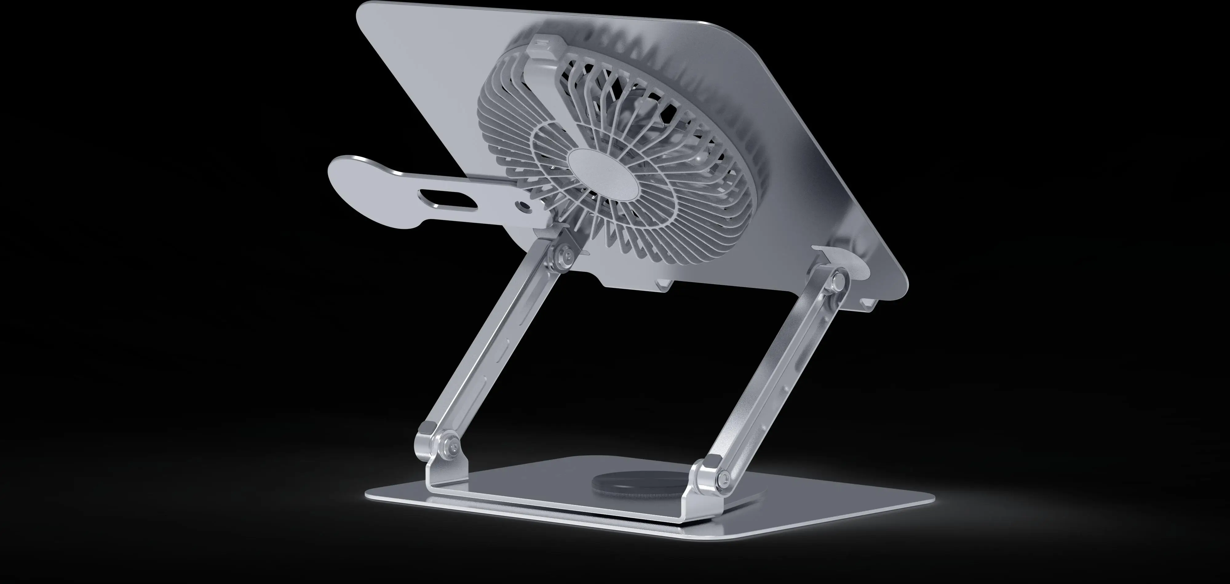 Great Roc Top Selling laptop stand with cooling fan notebook folding stand adjustable  desktop computer holder
