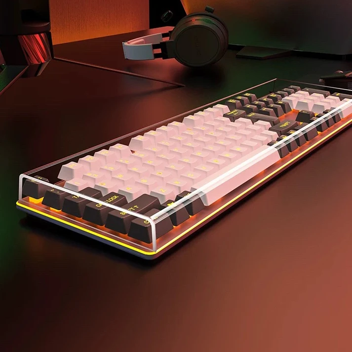 Оптовая продажа акриловая Пылезащитная прочная крышка прозрачная акриловая Пылезащитная Крышка для клавиатуры