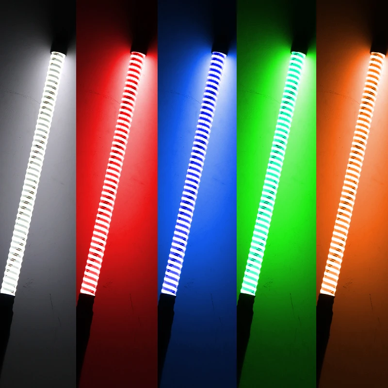 UTV Amber Red Spiral LED Whip Antenna Light 3ft 4ft 5ft with RWB Blue Lighting for UTV ATV Offroad Buggy Sand Dune