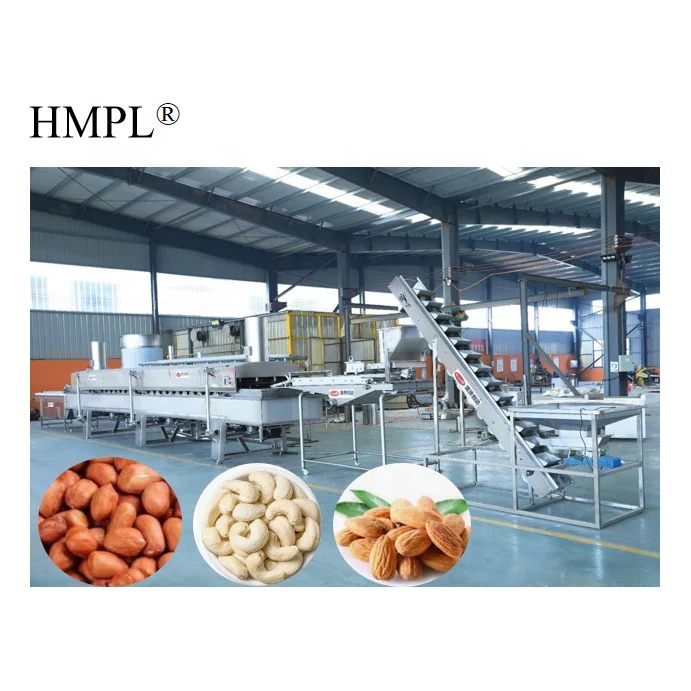 Industrial automatic peanut fryer machine groundnut automatic frying machine for fried peanut