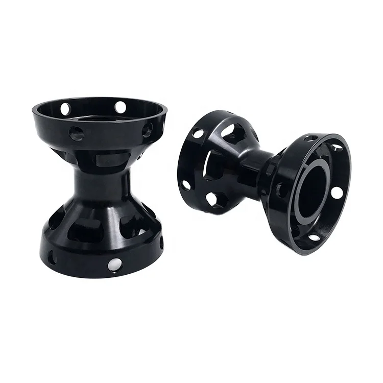 Dongguan Factory Custom High Precision CNC Machining aluminum ally wheel hub center centric rim rings