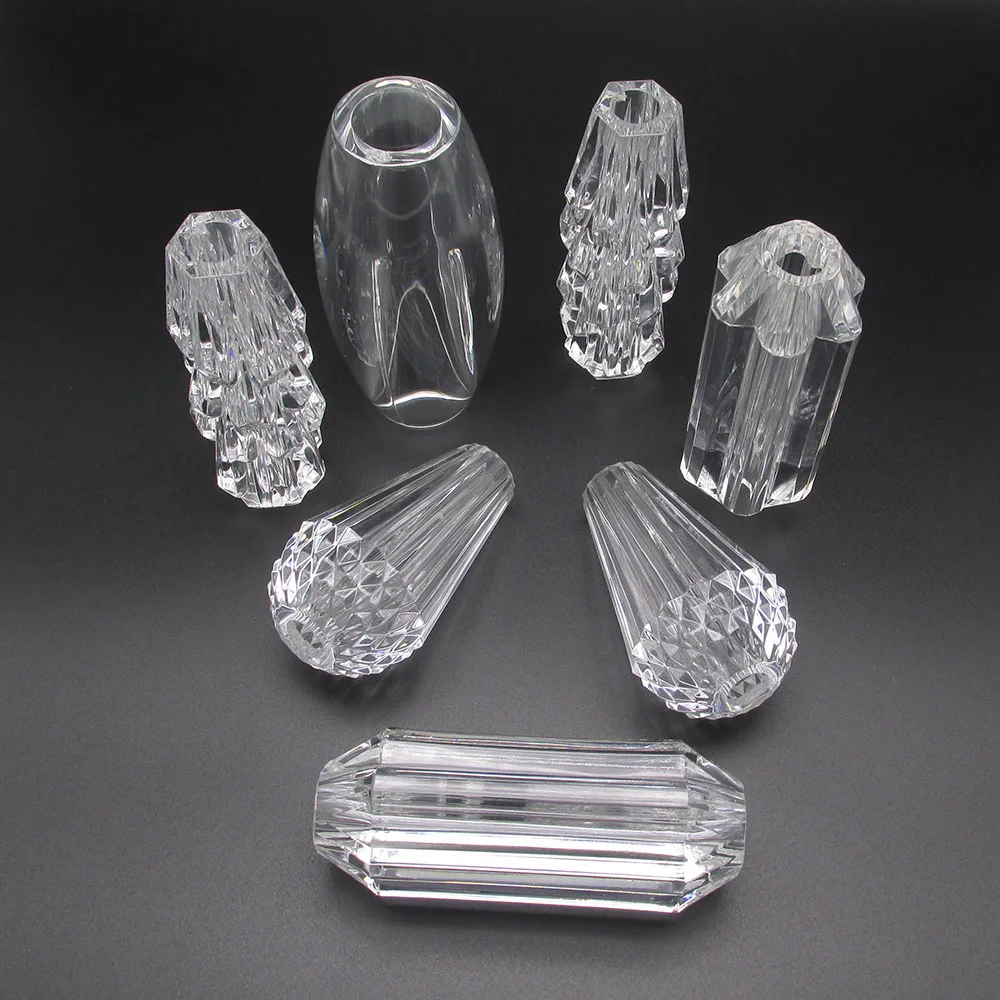 Manufacturers direct durable decorative luxury crystal acrylic curtain accessories
