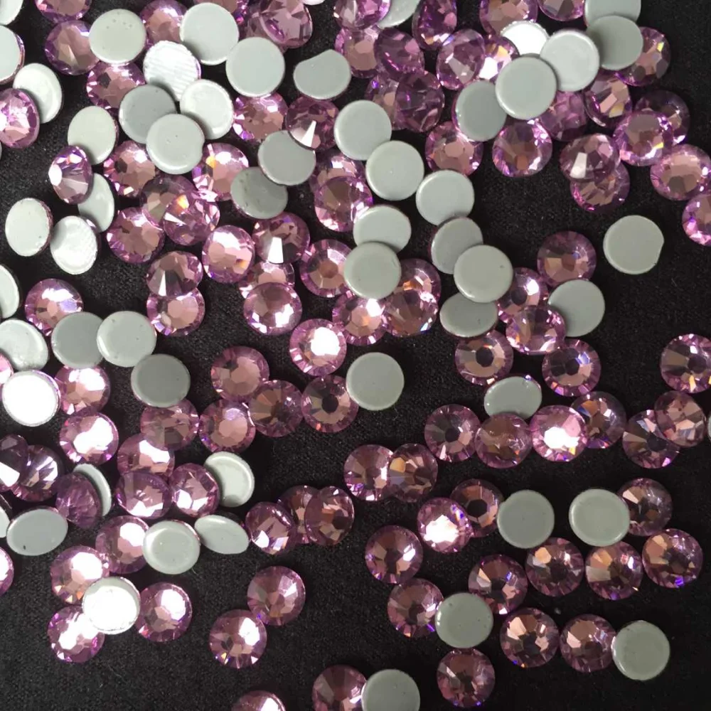 crystal aurora boreal ab strass austria hot fix stones round rhinestones bulk