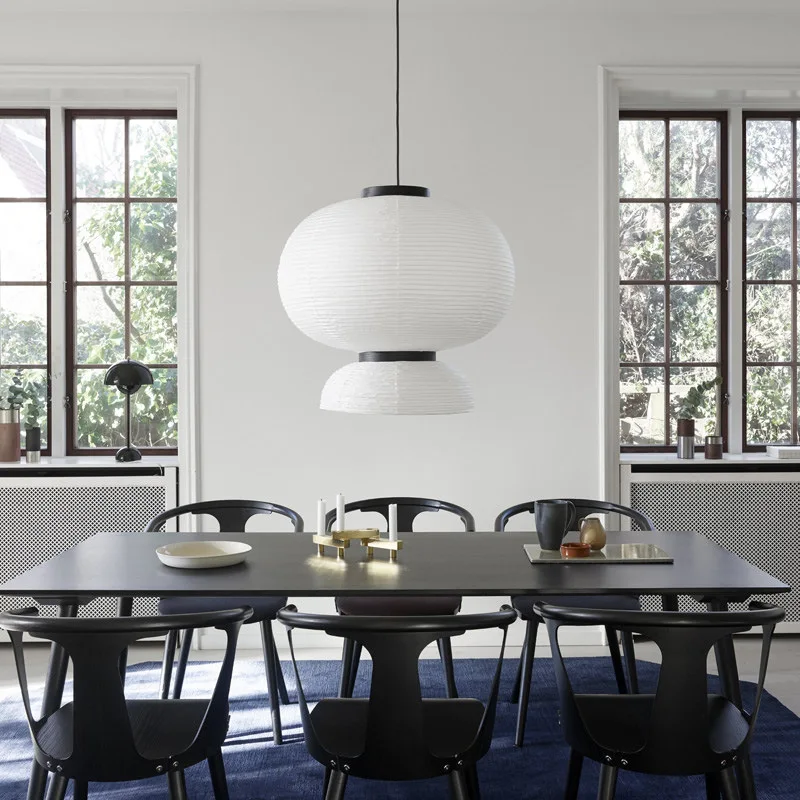 Retro Industrial Style Chandelier Restaurant Living Room Hotel Bar Internet Bar Hot Pot Shop Household Iron Glass Chandelier