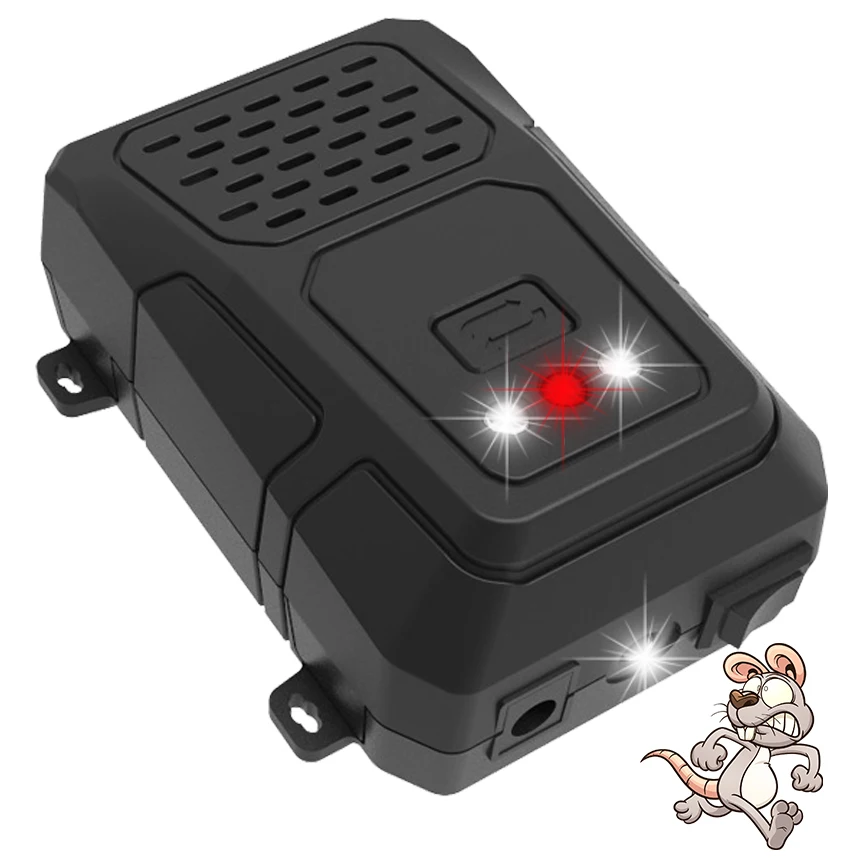 Mouse Blocker 12V Ultrasonic Under Hood Mouse Rodent Deterrent Vehicle Marten repellant