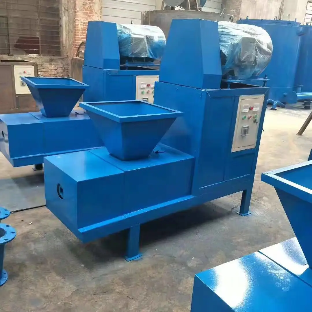 Automatic coconut shell charcoal rice husk briquette machine charcoal briquettes making machine