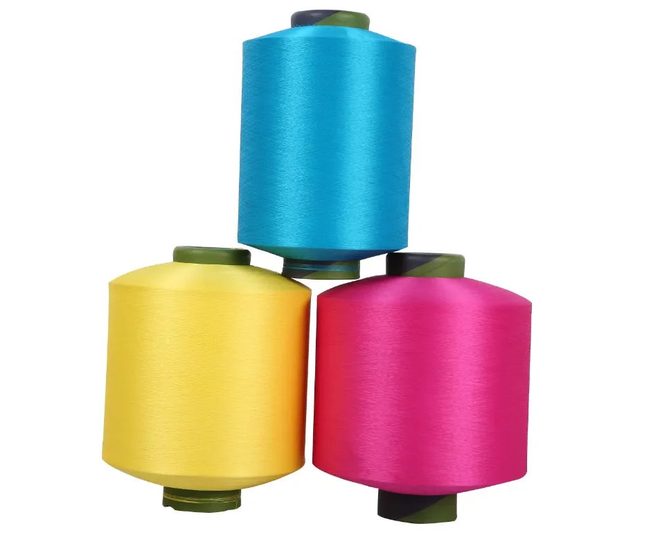 Wholesale Air Covered Yarn Factory Price 20d Spandex  Nylon DTY 7024