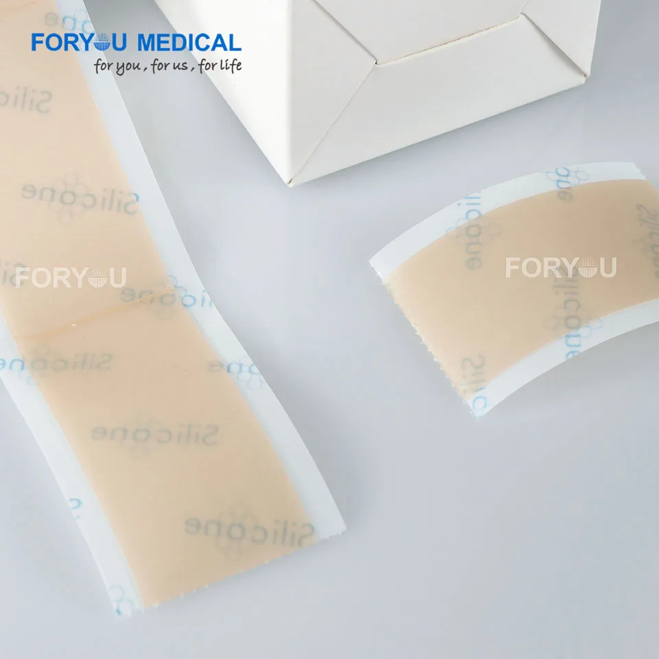 Low Price Adhesive Waterproof Medical Plaster Tape Silicone gel tape Silicone tape