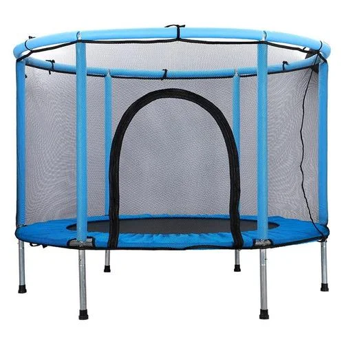 Competitive price spring pad indoor circular trampoline with safety net