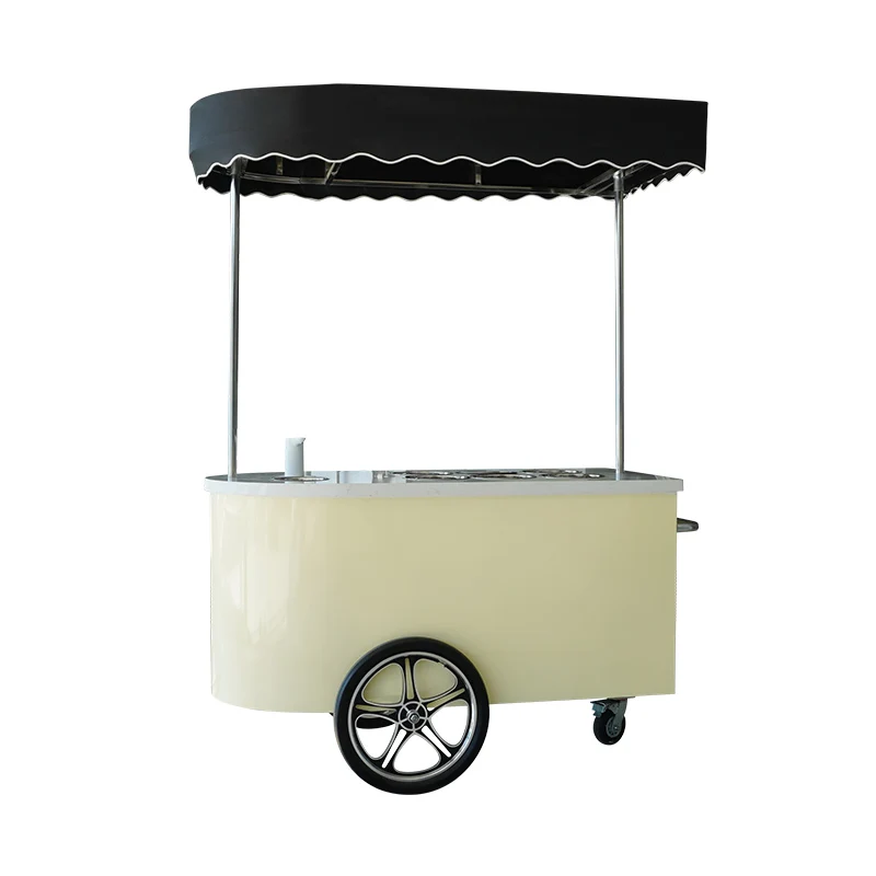 Factory Concession Mobile Bar Trailer Dessert Ice Cream Pizza Cart For Sale Coffee Carts Food Trailers Fully Equipped