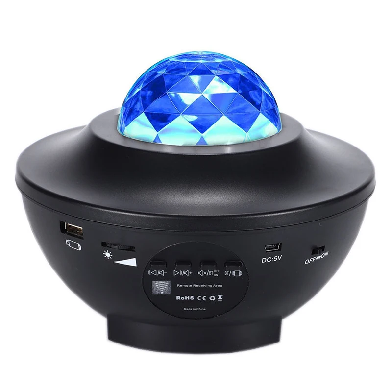 Smart Starry Projector Light Laser Sky  BT Music Speaker Galaxy Light Projector Star Night Light Projector