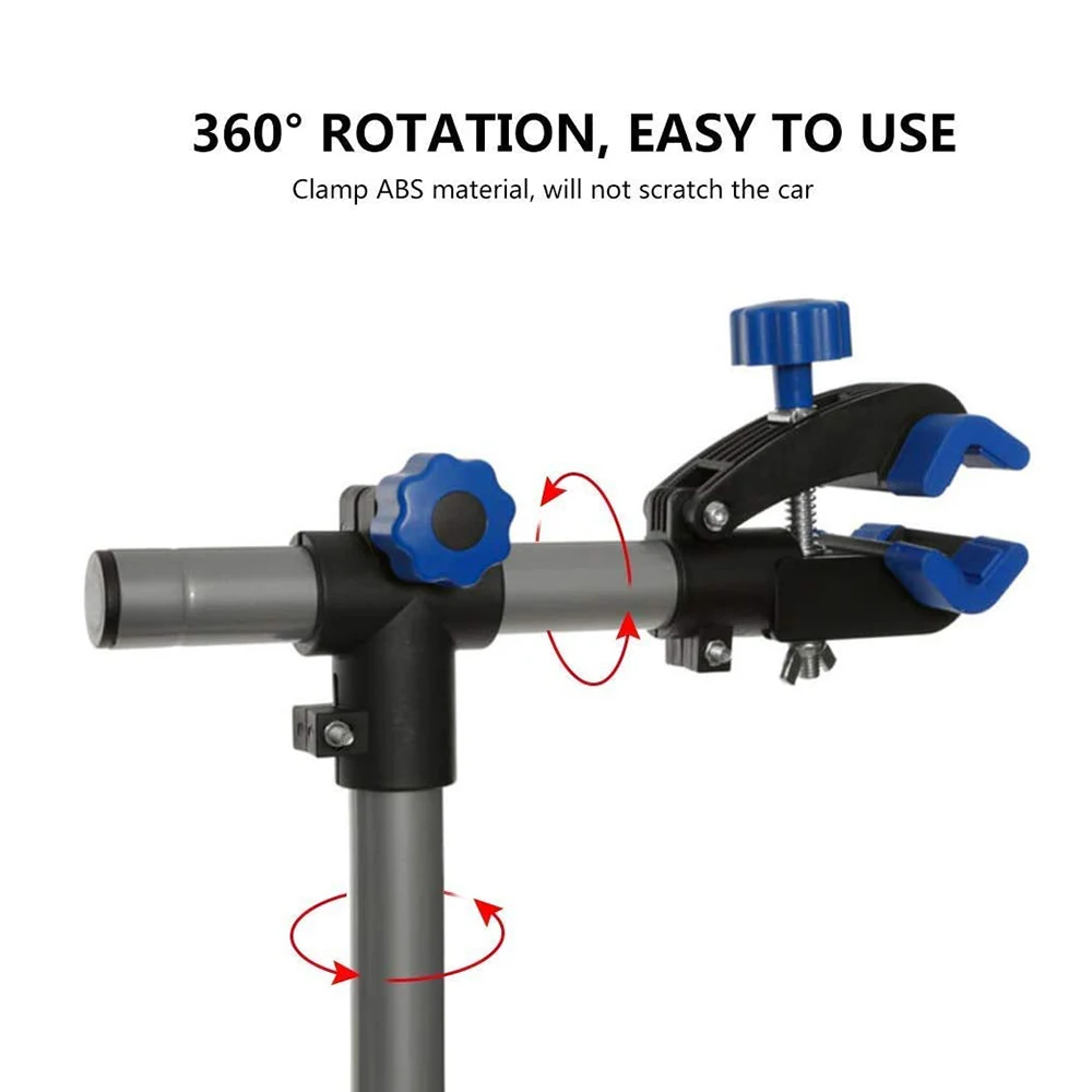 Mechanic Store Bicycle Repair Workshop Stand Maintenance Tool Rack with Tool Tray Extensible Bike Repair Stand Maintenance