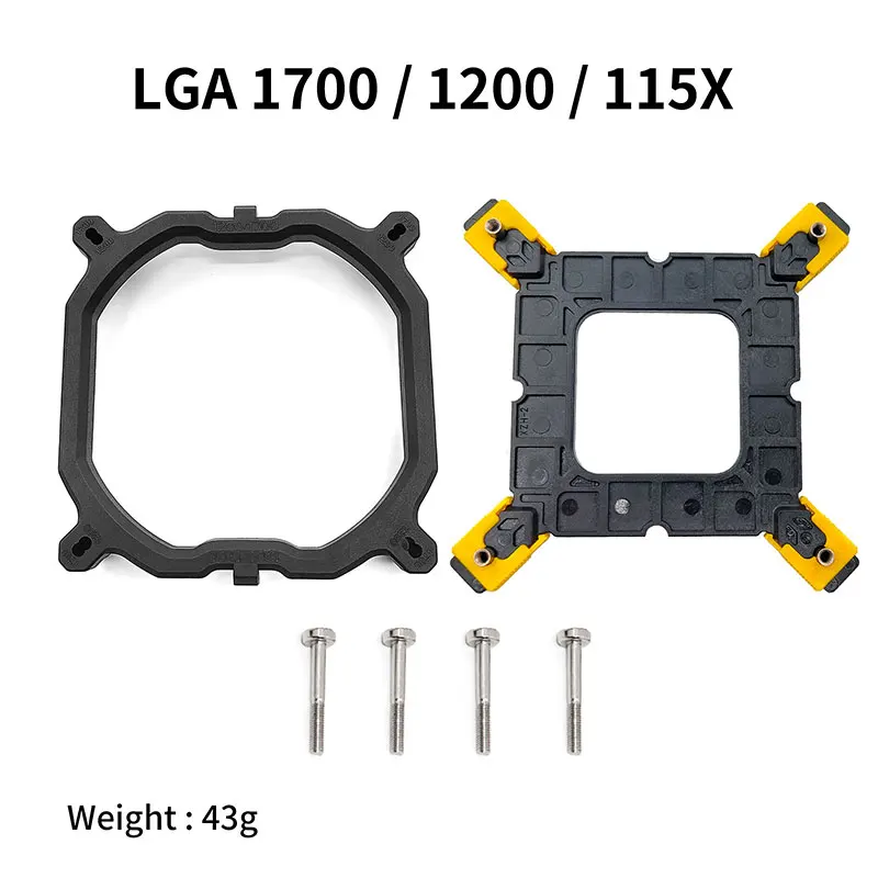 CPU radiator bracket Intel 1200 socket LGA 115X 1200 1366 155X 1700 2011 main board base frame screw fastener