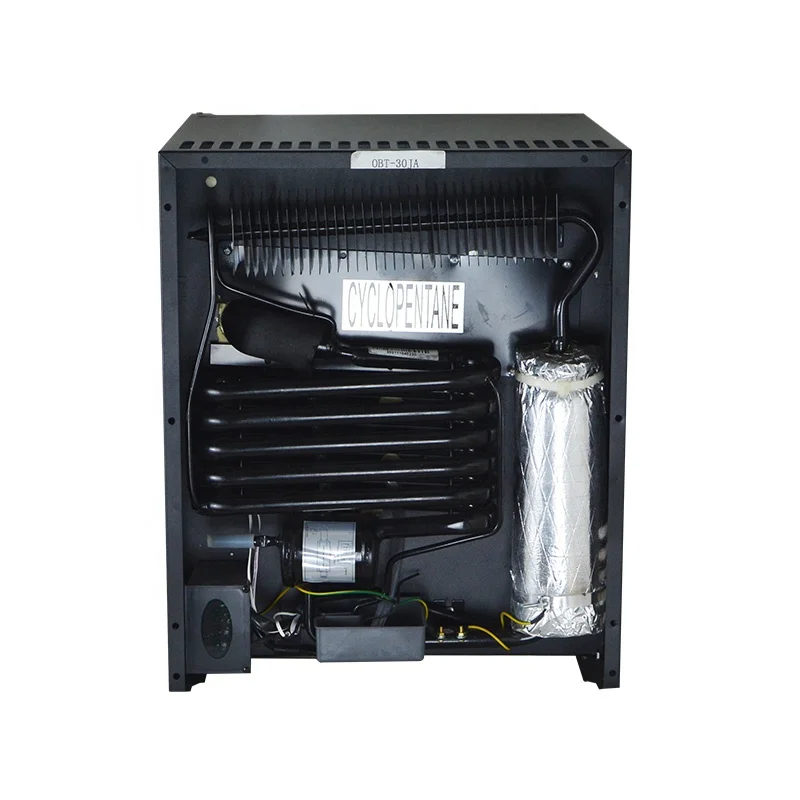 2024 small hotel solid door mini fridge