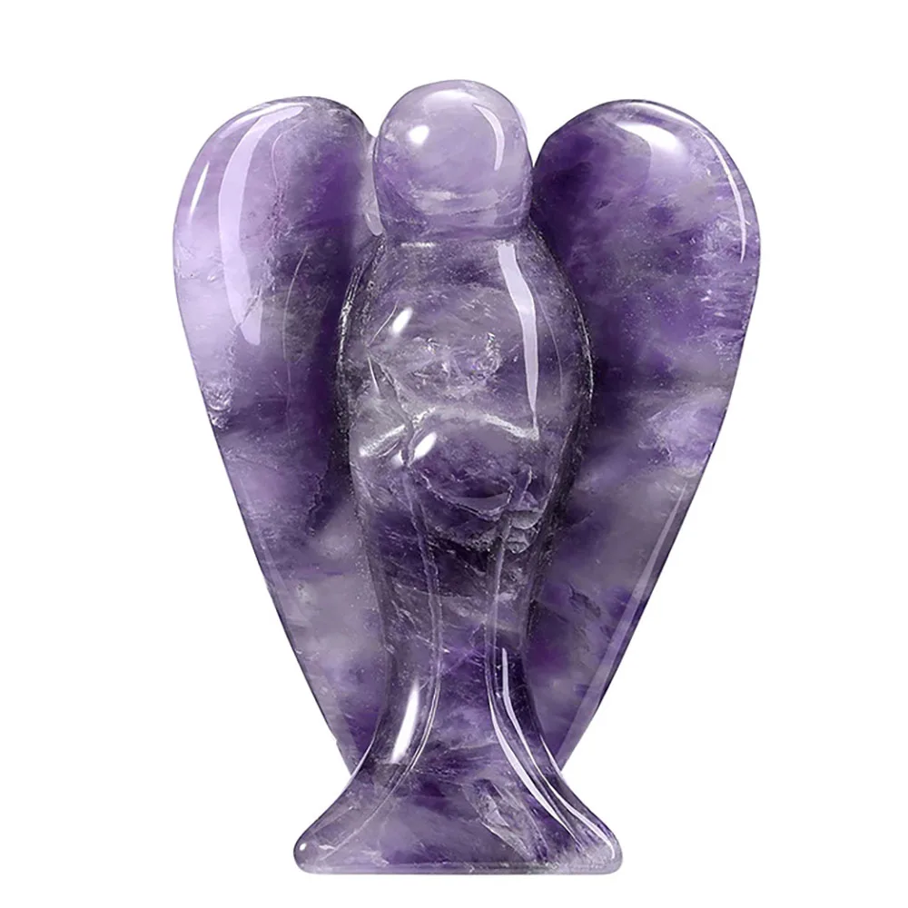 Crystal Angel ornament crystal carving for decoration