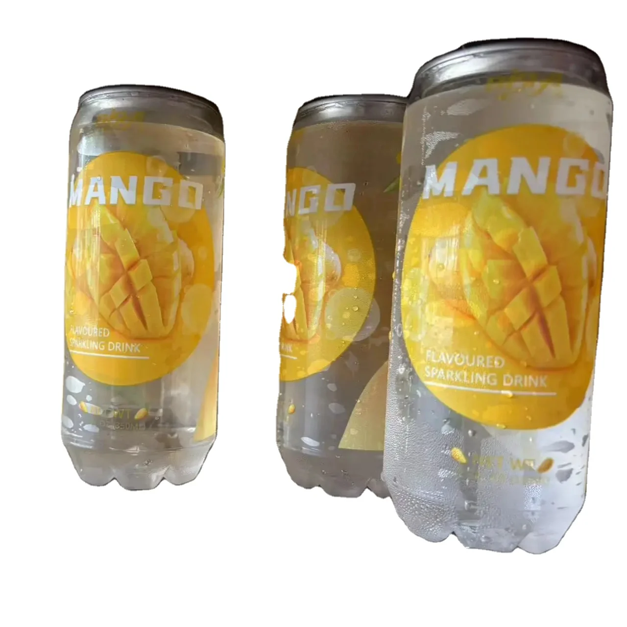 Private Label Brands 350ml PET CAN Mango Flavor soft drink