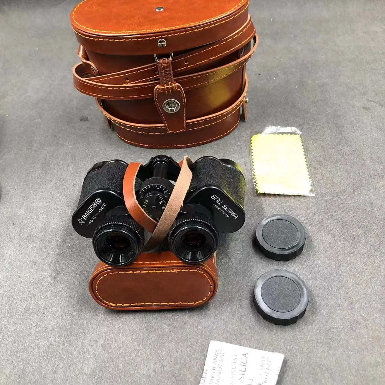 Russian Begos 8X30 binoculars Ultra high definition all metal high power long distance high quality pocket telescope