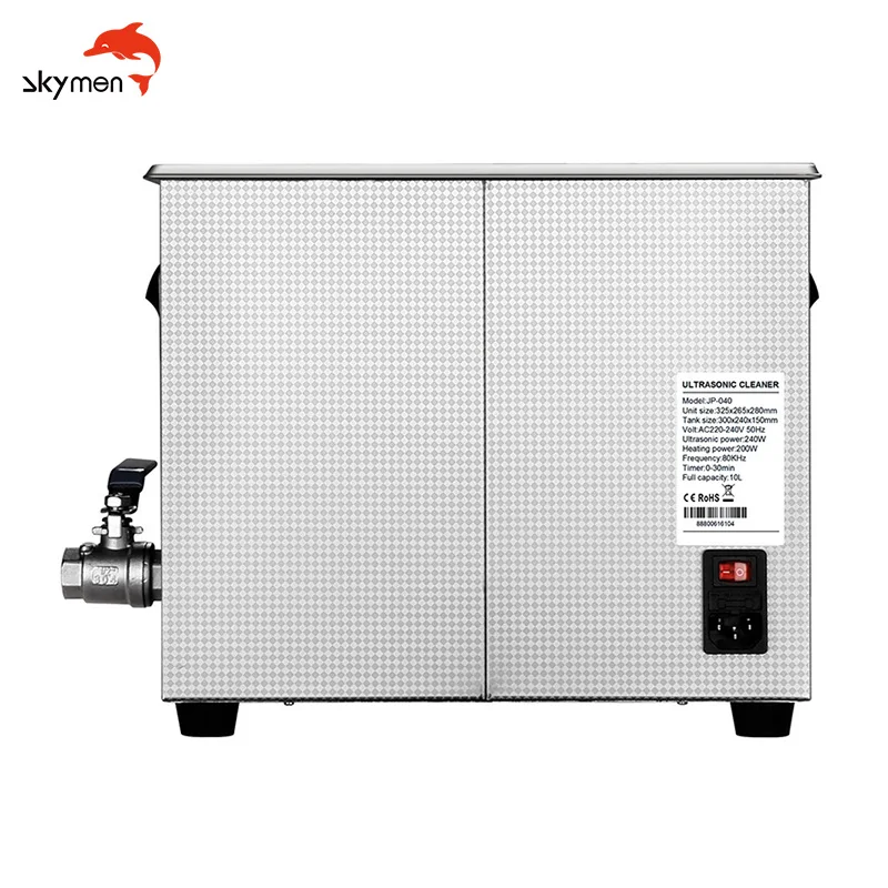 10L JP-040 benchtop Scalpel forceps  ultrasonic cleaner