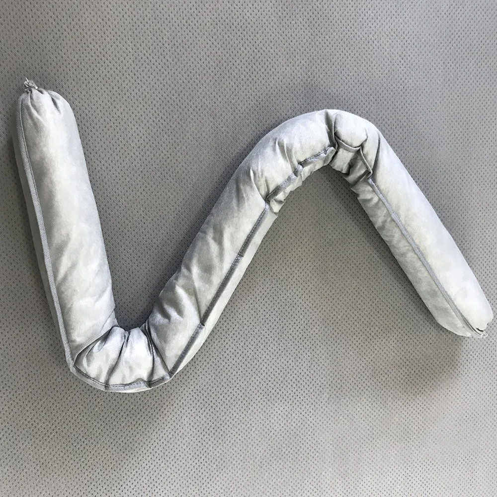 Ecofriendly 100% PP Sheet Roll PP Felt Towel Seal For Shock Loos Natur Spill Oil Absorb Sock