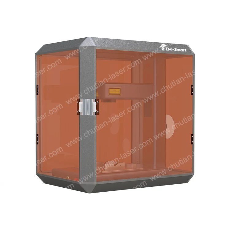 EM Smart 10kgs only Metal Writing 20w Mopa Laser Marking Machine For Jewelry