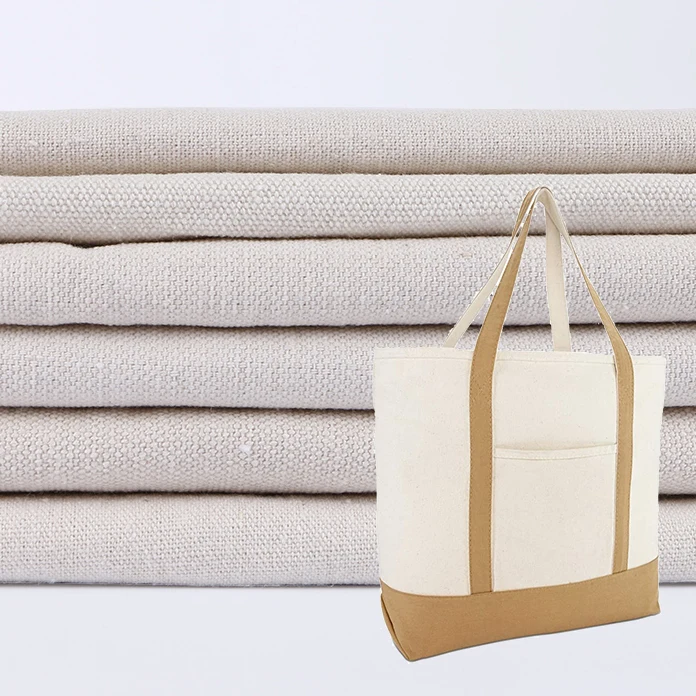 
wholesale 12A canvas fabric T/C Polyester Cotton Fabric Factory for bag making 
